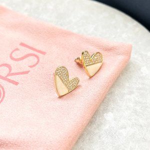 New ORSI Yara Heart Earrings